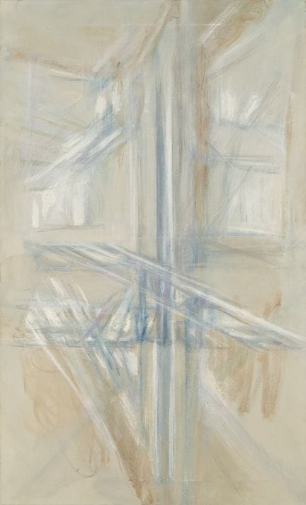 赫达·斯特恩（HEDDA STERNE），美国，1910-2011年，抽象画，布面油画，46 x 2