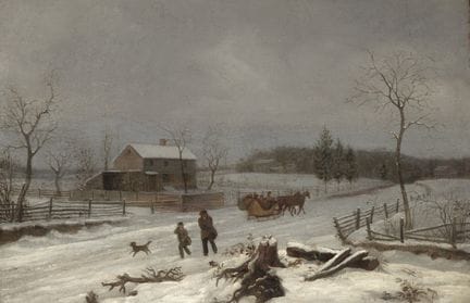 THOMAS BIRCH, estadounidense, 1779-1851, «Una esce