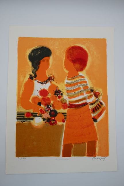 Frédéric MENGUY (1927-2007)
La conversation


Lith