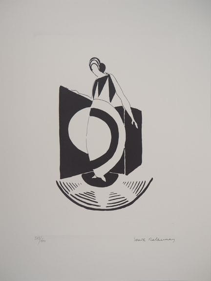 Sonia DELAUNAY (1885-1979) (d'après)
Robe Graphiqu