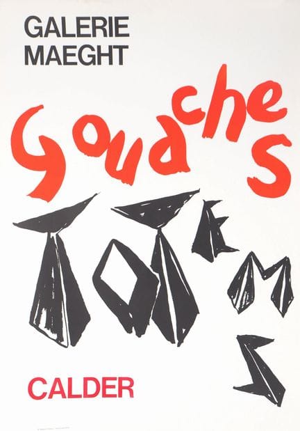 Alexander CALDER (1898-1976)
Gouaches


Affiche en