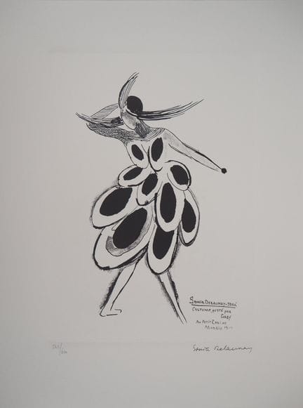 Sonia DELAUNAY (1885-1979) (d'après)
Robe espagnol