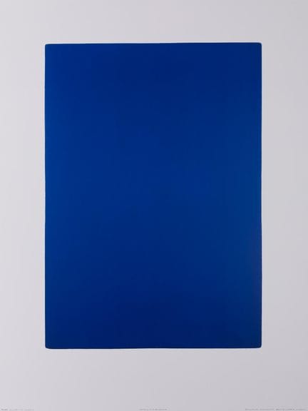 Yves KLEIN (1928-1962) (d'après)
California (IKB73