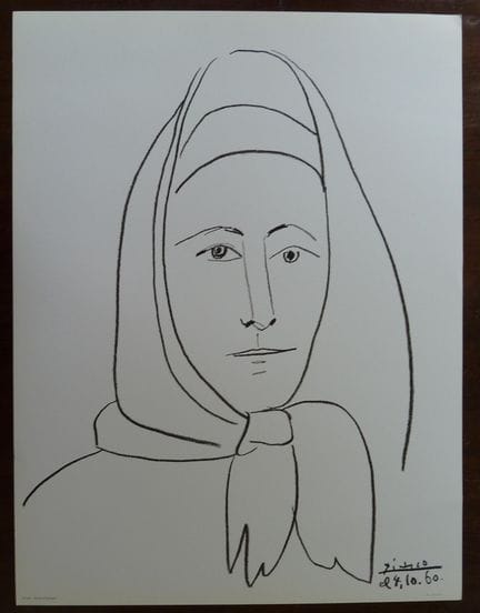 Pablo PICASSO (1881-1973) (d'après)
Femme d'Espagn
