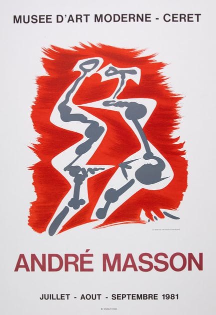 André MASSON (1896-1987) (d'après)
Personnages sur