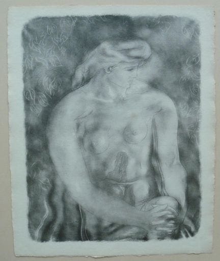 Georges BRAQUE (1882-1963)
Modèle nu aux feuilles
