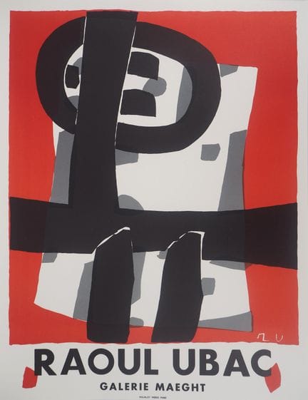 Raoul UBAC (1910-1985)
Galerie Maeght Exposition 1