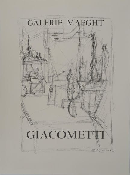 Alberto GIACOMETTI (1901-1966)
L'atelier


Affiche