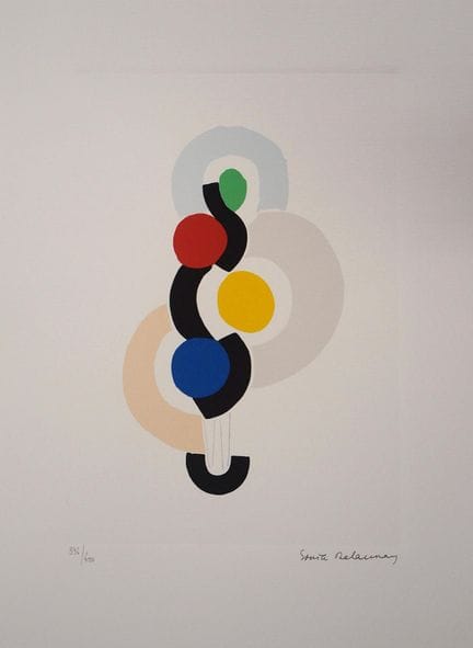 Sonia DELAUNAY (1885-1979) (d'après)
Rythme et Dan