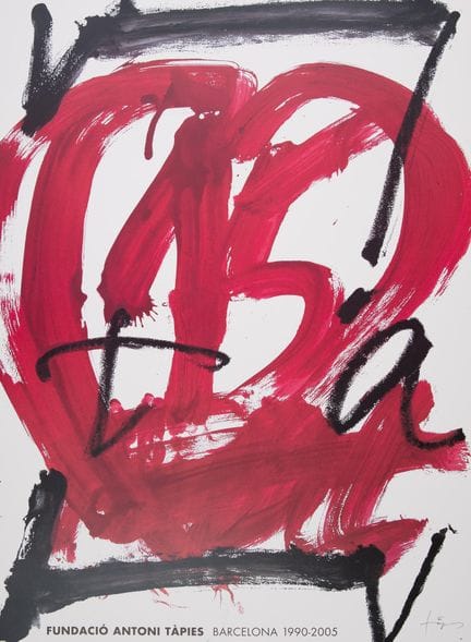 Antoni TAPIES (1923-2012)
15 ans de la Fondation

