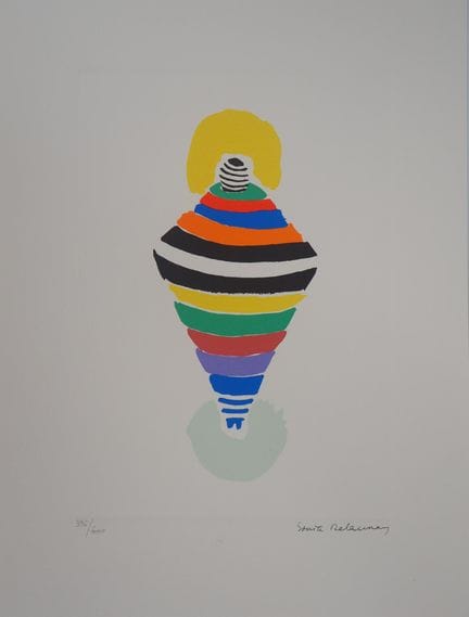 Sonia DELAUNAY (1885-1979) (d'après)
Robe-toupie, 