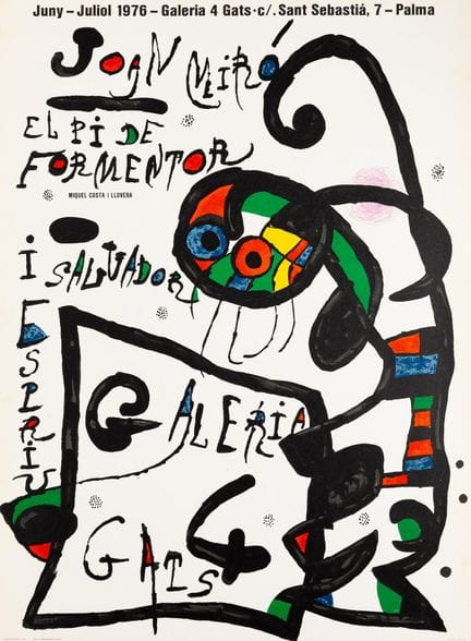Joan MIRO (1893-1983)
L'envol de la danseuse


Aff