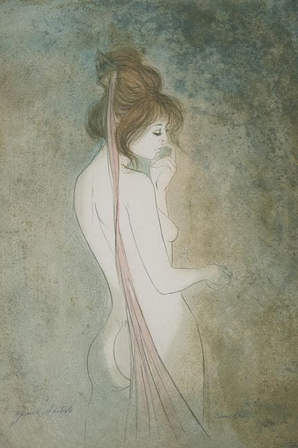 Bernard CHAROY (1931-2024)
Dominique au ruban, 197