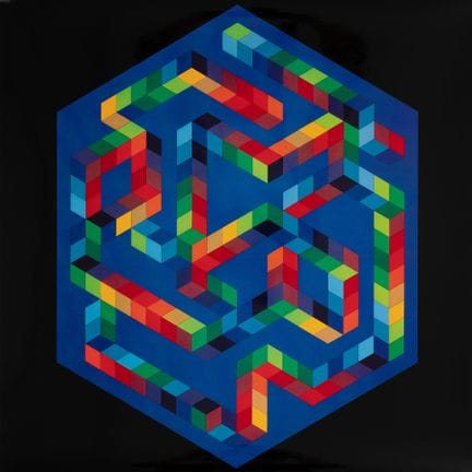 Victor VASARELY (1906-1997)
BABEL-3


Estampe offs