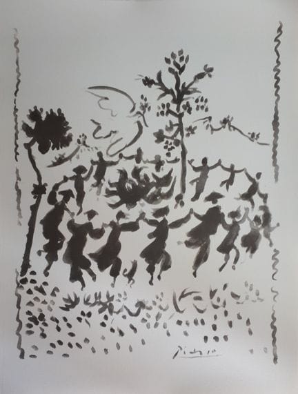 Pablo PICASSO (1881-1973) (d'après)
Vive la Paix

