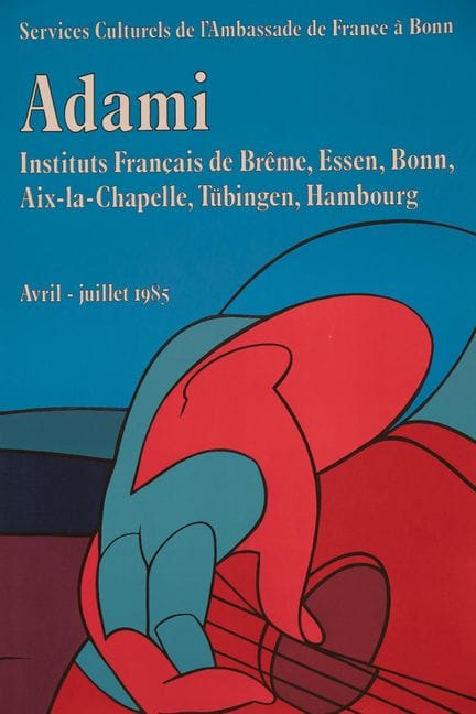 Valerio ADAMI (1935)
Jazz


Original-Farbplakat in