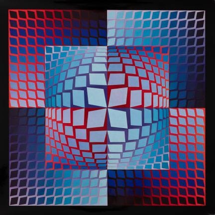 Victor VASARELY (1906-1997)
QUASAR-ZETT


Estampe 