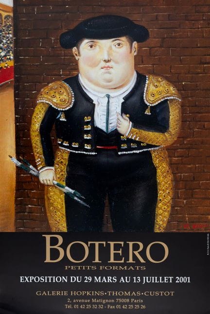 Fernando BOTERO (1932-2023)
Torero


Affiche origi