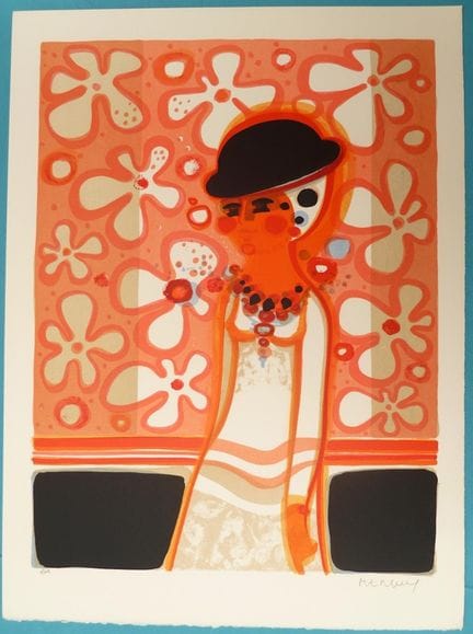 Frédéric MENGUY (1927-2007)
Jeune femme au chapeau