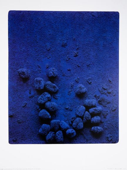 Yves KLEIN (1928-1962) (d'après)
Relief éponge ble