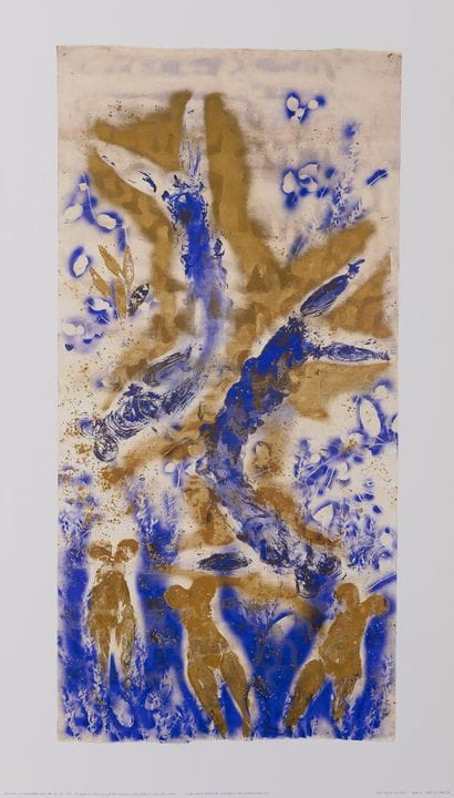 Yves KLEIN (1928-1962) (d'après)
Anthropométrie do