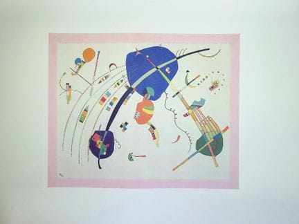 Vassily KANDINSKY (1866-1944) (d'après)
Vers le bl