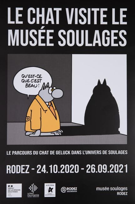 Philippe GELUCK (1954)
Le chat visite le Musée Sou