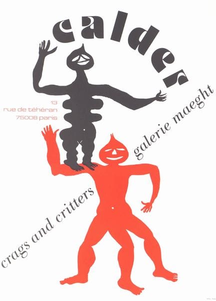 Alexander CALDER (1898-1976)
Crags and Critters


