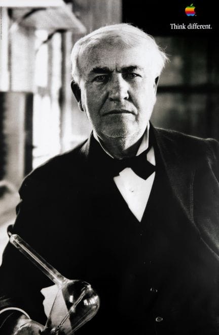 APPLE Think Different
Thomas EDISON


Impression n