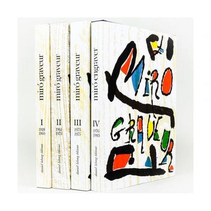 Joan MIRO (1893-1983)
Catalogues complets des eaux