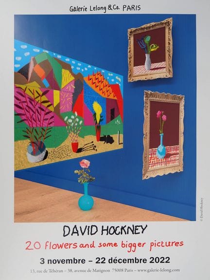 David HOCKNEY (1937)
20 Flowers and Some Bigger Pi
