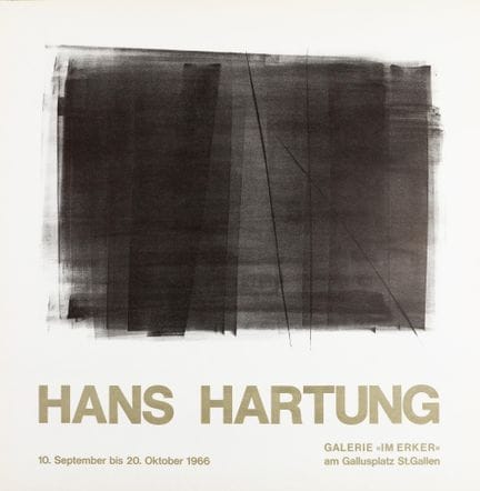 Hans HARTUNG (1904-1989)
Composition abstraite, 19