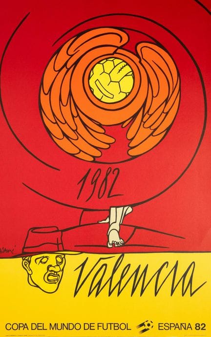 Valerio ADAMI (1935)
Copa del mundo : Valencia


A