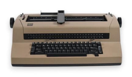 Elektrische Schreibmaschine „IBM Correcting Select