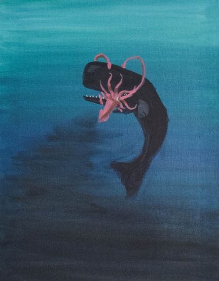 Nathaniel Benchley (Amerikaner, 1915–1981). Öl auf