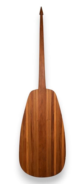 Remo decorativo in legno laminato con pomello a fo