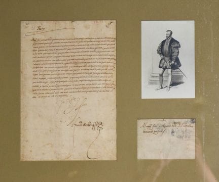 Philipp II. (Spanier, 1527–1598) und P. Piquet (Fr