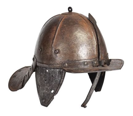 German Zischagge lobster-tail helmet, 17th century