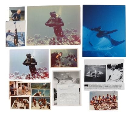 Raccolta di fotografie e materiale giornalistico c