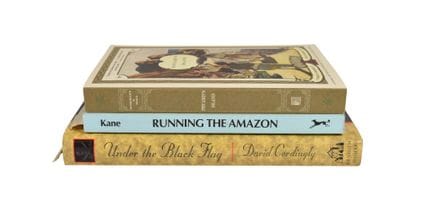 Raccolta di tre libri di storia marittima e avvent