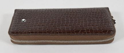 Estuche de piel para dos bolígrafos Montblanc Meis