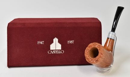 Pipa da tabacco Castello Preziosa in radica con pr