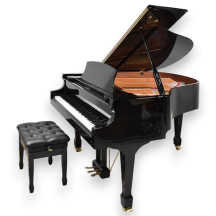 Piano de media cola Pramberger PS-175 en ébano de 