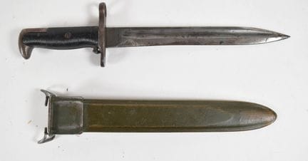 Bayoneta M1905E1 de American Fork and Hoe Steel y 