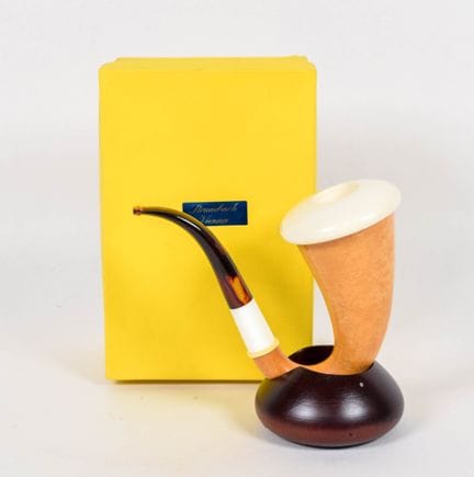Pipa da tabacco Strambach Vienna in meerschaum, mo