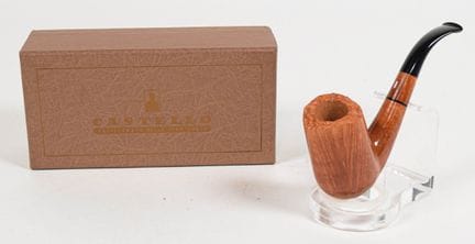 Pipa da tabacco Castello in radica Fiammata, mai u