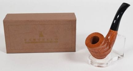 Pipa da tabacco Castello in radica, mai utilizzata