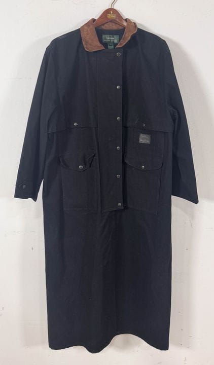 Lauren Ralph Lauren 棉质帆布与麂皮多功能长款风衣

Lauren Ralph L