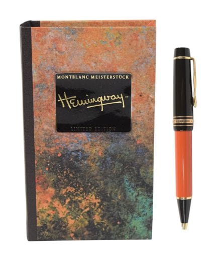 Bolígrafo de resina Montblanc Meisterstück Hemingw