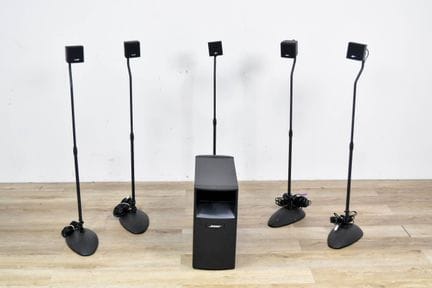 Sistema de altavoces con sonido envolvente 5.1 amp